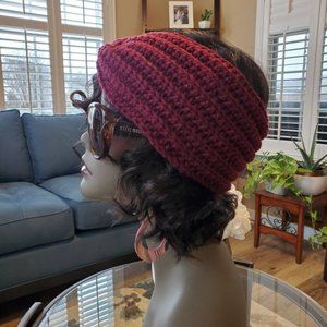 Crochet Twisted Earwarmer Headband